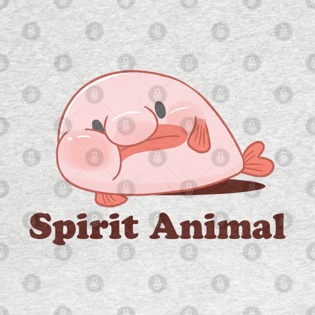 Blobfish: My Spirit Animal by Art By Ridley